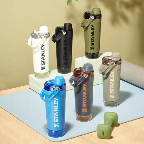 STANLEY Vitalize 搖搖杯 — 不鏽鋼真空運動補給杯 591ml 【7款色號】