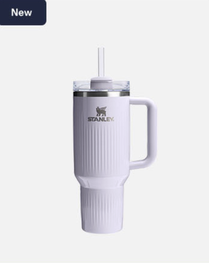 STANLEY Quencher H2.0 FlowState™ 真空不鏽鋼吸管杯 — 887ml (30oz) 瓦楞波紋款 (Fluted)【7款色號】