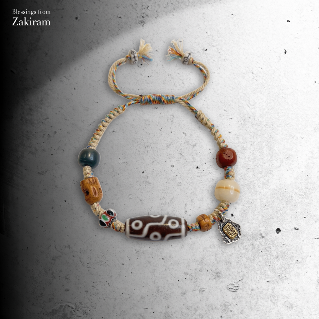 扎基拉姆 八眼天珠 手繩