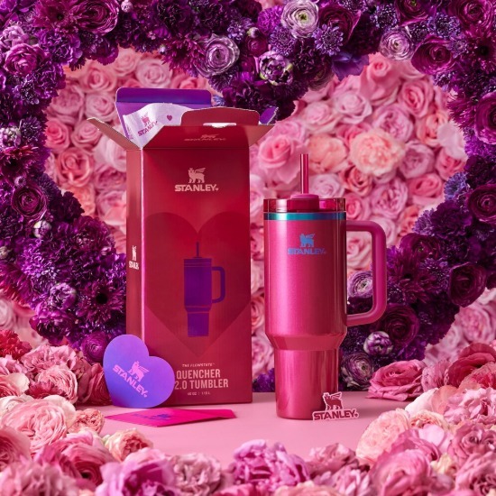 STANLEY Quencher H2.0 FlowState™ 真空不鏽鋼吸管杯 #Berry Truffle 莓果松露【3款尺寸】