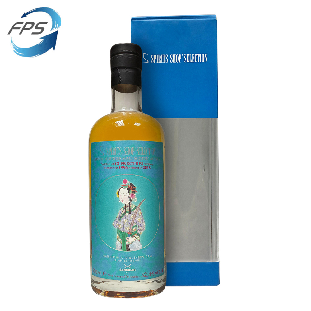Sansibar Spirits Shop' Selection Glenrothes 1996 22 Years Old 52.4%