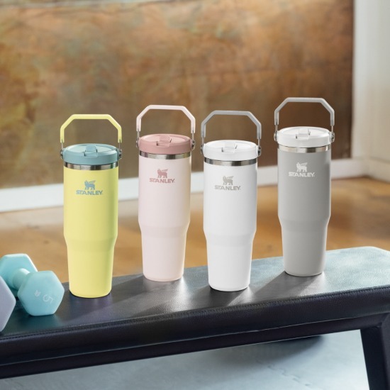 STANLEY Classic IceFlow™ Flip Straw 2.0 真空不鏽鋼手提吸管杯 — 887ml (30oz)【15款色號】
