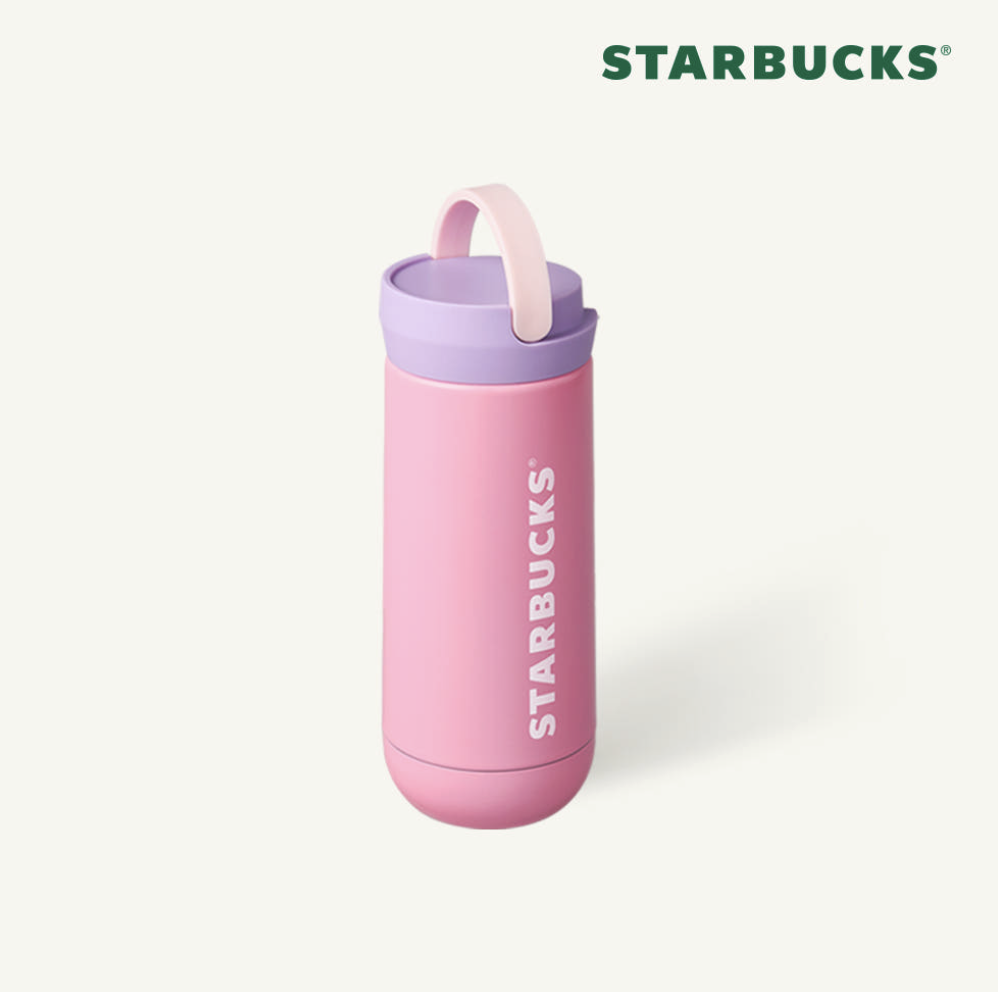 STARBUCKS SS Pink Nasu 真空不鏽鋼隨行杯 — 355ml (12oz)