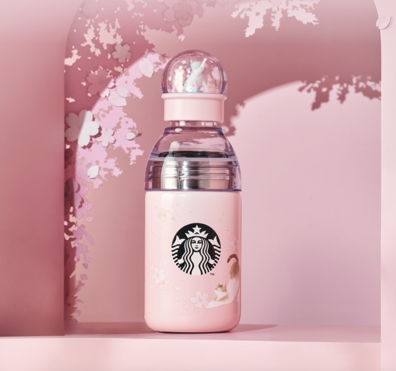 STARBUCKS SS Blooming Bubble 真空不鏽鋼泡泡瓶 — 473ml (16oz)