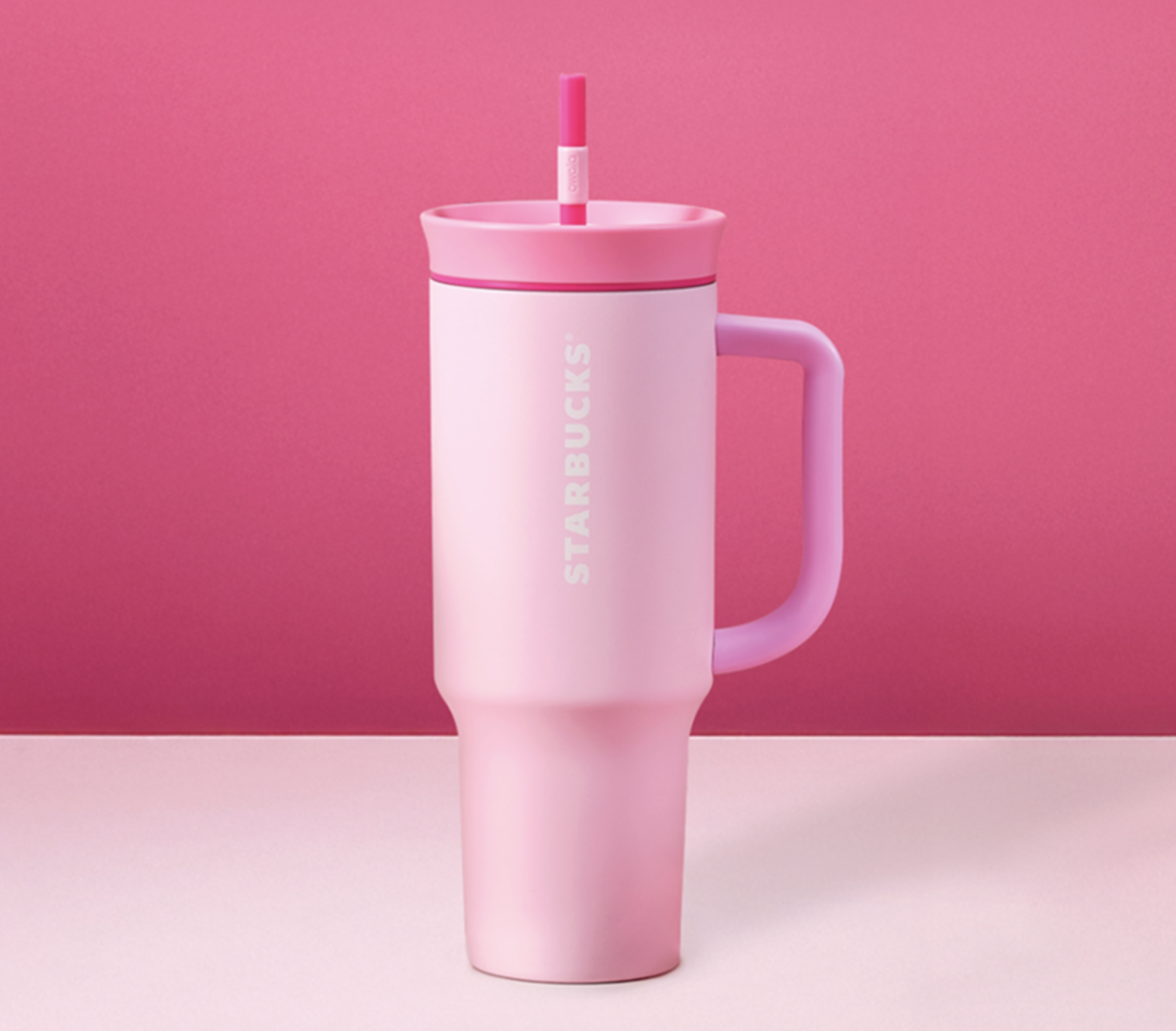 STARBUCKS x OWALA SS Heartful Travel Cold Cup 真空不鏽鋼吸管杯 — 1185ml (40oz)