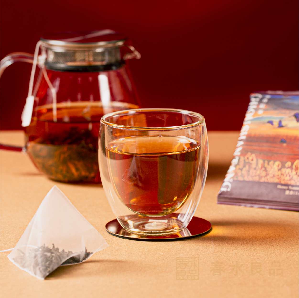 【飲春水】阿里山手工紅茶包輕巧盒