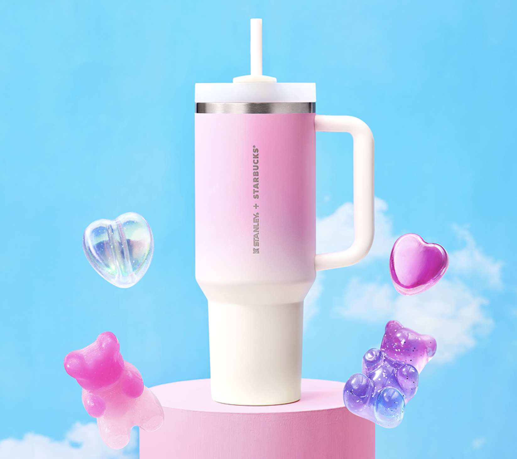 STARBUCKS x STANLEY SS Kentzer 真空不鏽鋼吸管隨行杯 — 1.183L (40oz)【4款色號】