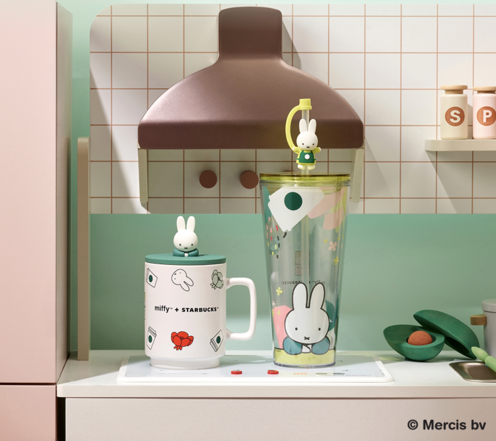 STARBUCKS x Miffy Forever 聯名公仔冷飲吸管杯 — 591ml (20oz)