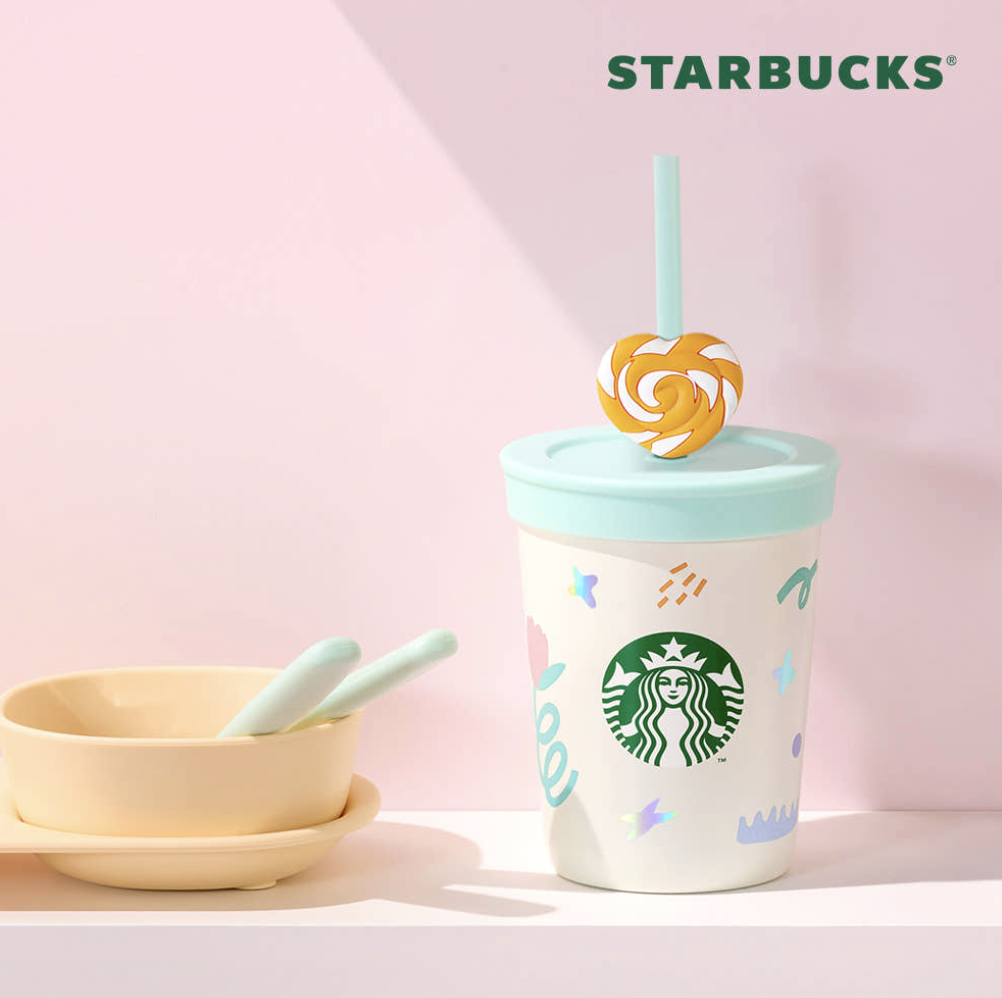 STARBUCKS SS Good For You Lollipop Hobby 真空不鏽鋼冷飲杯 — 355ml (12oz)