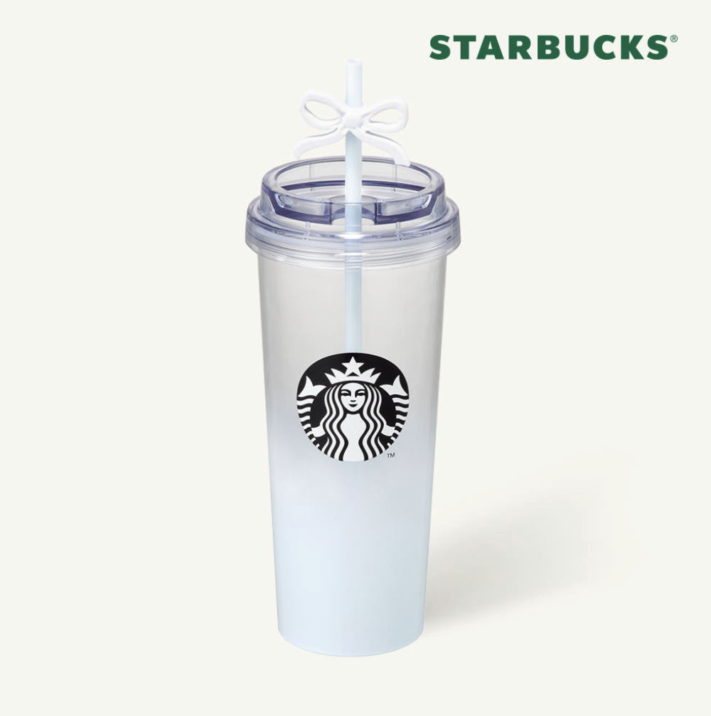 STARBUCKS Secret Delight Siren Trenta 雙層冷飲吸管杯 — 887ml (30oz)
