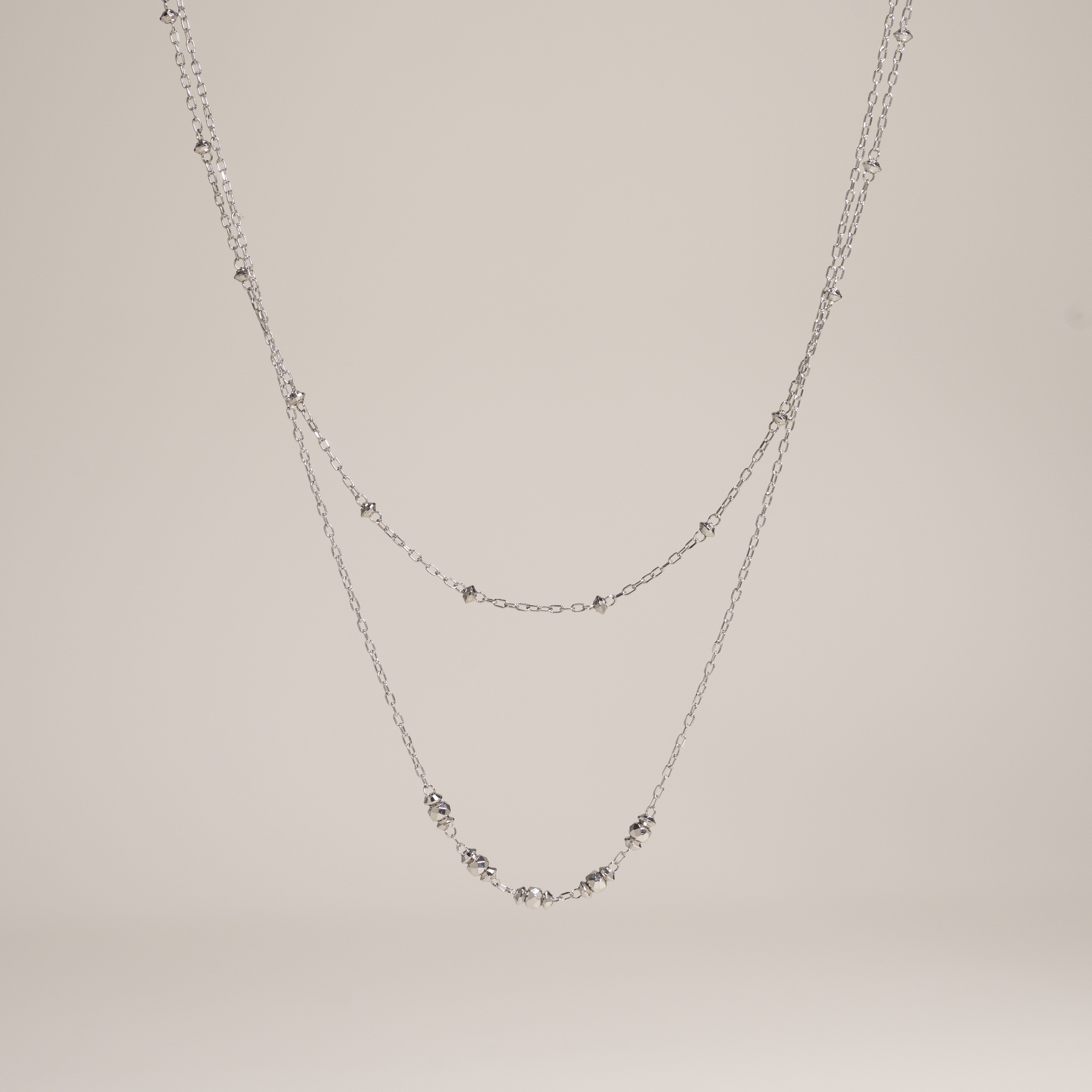*18K Double layer Necklace