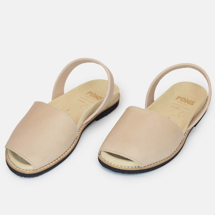 (預購)Pons Avarcas 手工皮革鞋墊設計涼鞋(大人款) Classic Anatomic - Sand