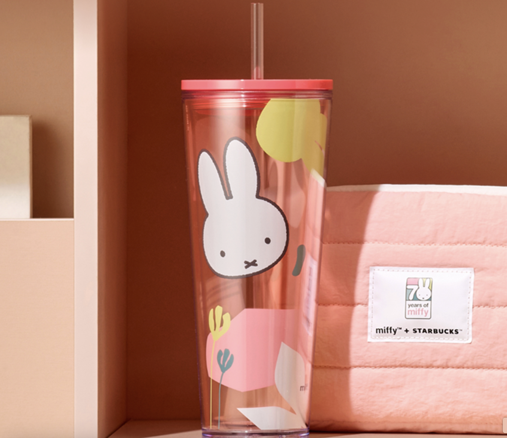 STARBUCKS x Miffy Forever 聯名大容量冷飲吸管杯 — 710ml (24oz)