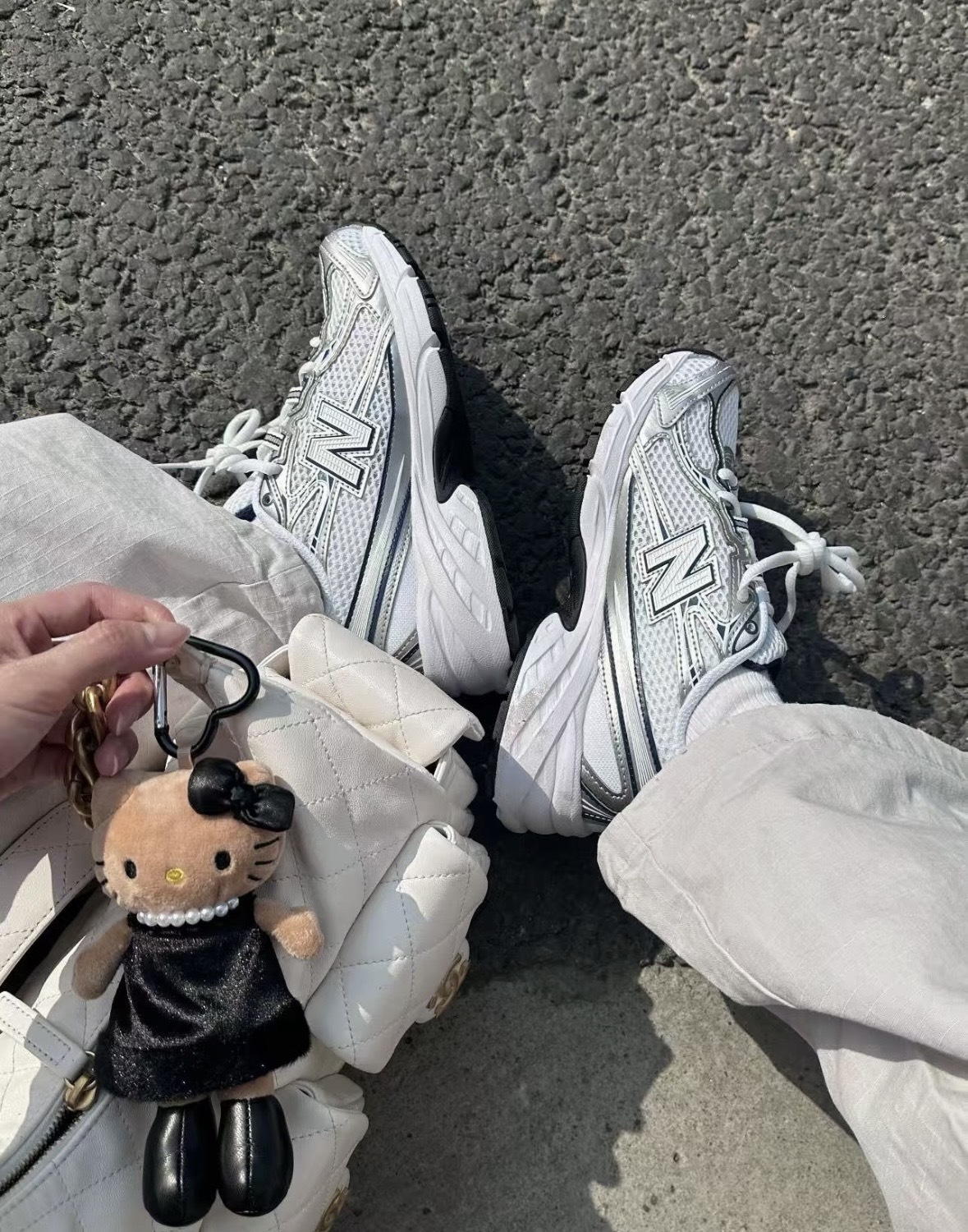 代購-New Balance NB 740 V2 復古白銀藍 柔軟舒適耐磨透氣 男女同款 U740WN2