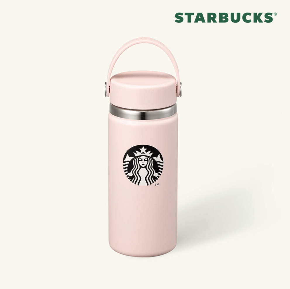 STARBUCKS x Hydro Flask SS Pink 真空不鏽鋼隨行杯 — 473ml (16oz)