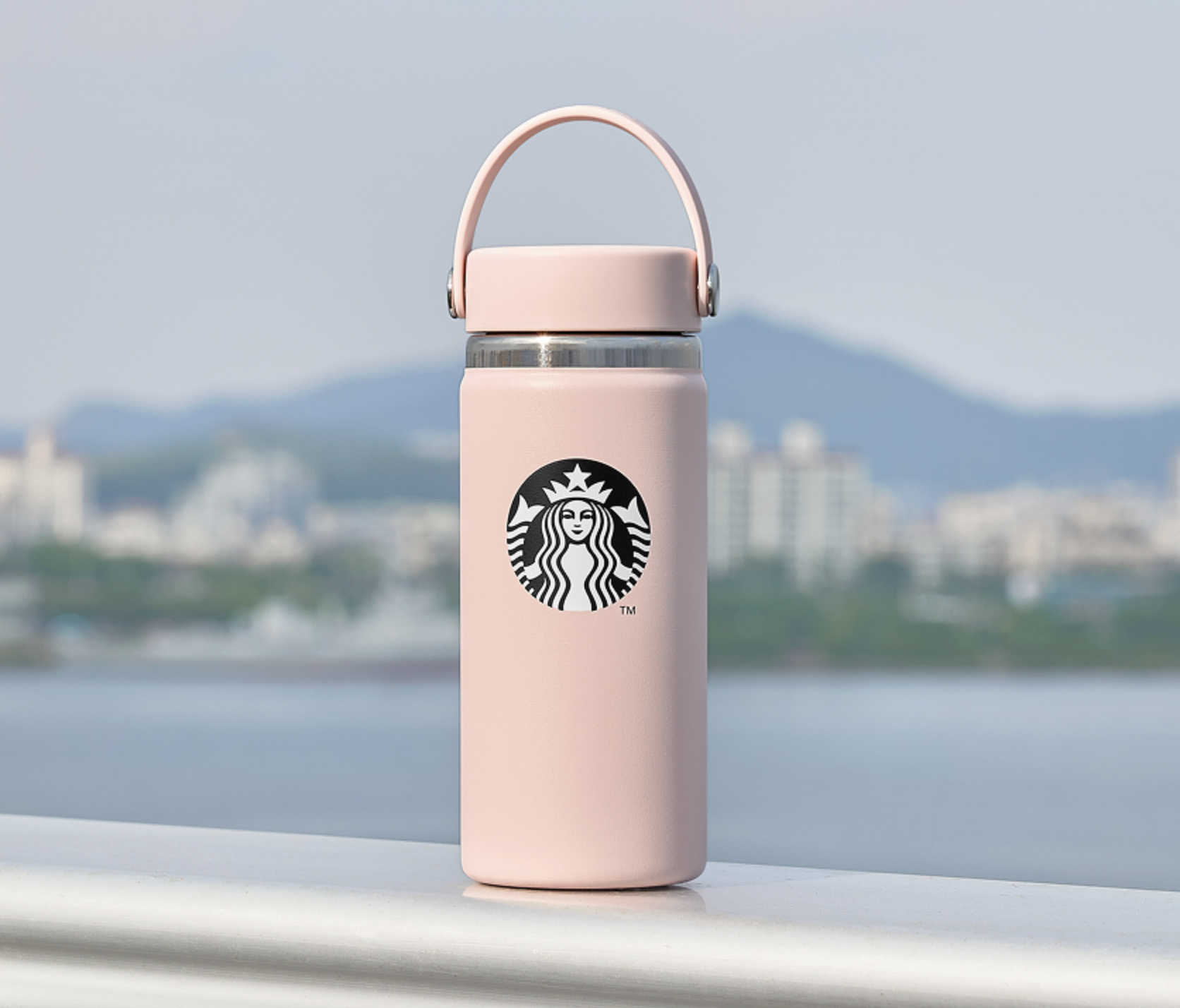 STARBUCKS x Hydro Flask SS Pink 真空不鏽鋼隨行杯 — 473ml (16oz)