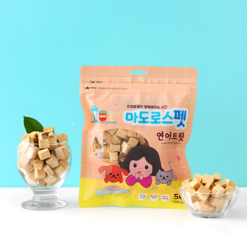 Matroos - Alaskan Salmon Steak Mini Cubes 50g