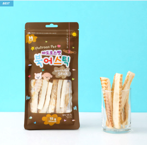 Matroos - Alaskan Pollock Strips 15g