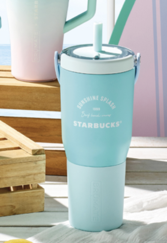 STARBUCKS x Brewmate SS Surf Beach Lessa 真空不鏽鋼隨行杯 — 887ml (30oz)
