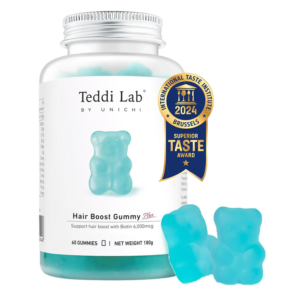 澳洲 Unichi 海鹽養髮小熊軟糖PLUS 180g (60粒)