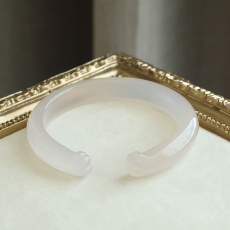 【圈口58～59手鐲】白月光玉髓貓爪/透粉晶方鐲/紫光高冰玉髓/彩虹白幽靈方鐲/奶藍霧花瑪瑙鐲