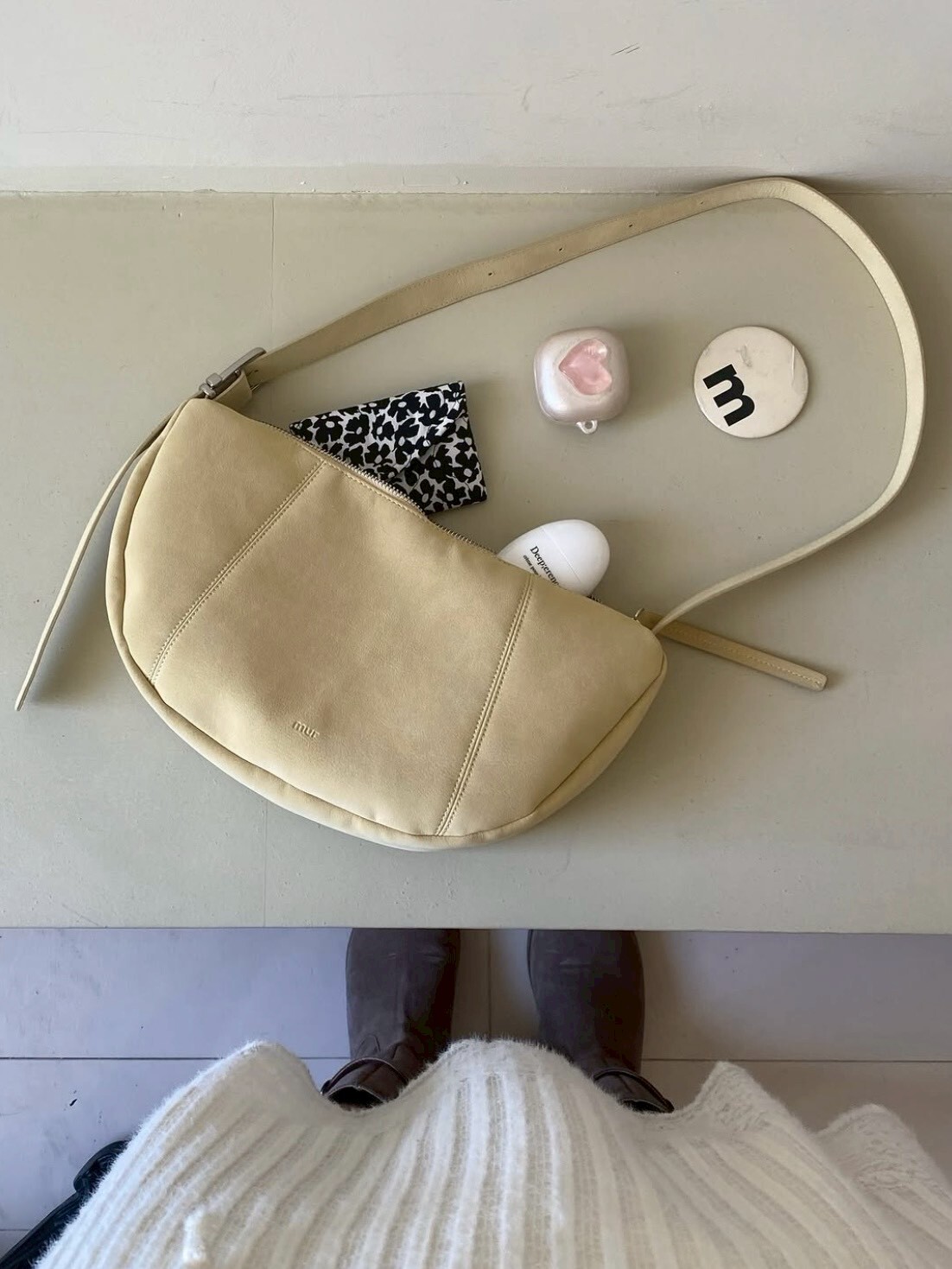 <單顆免運💫> MUR Peblle 半月包 八色