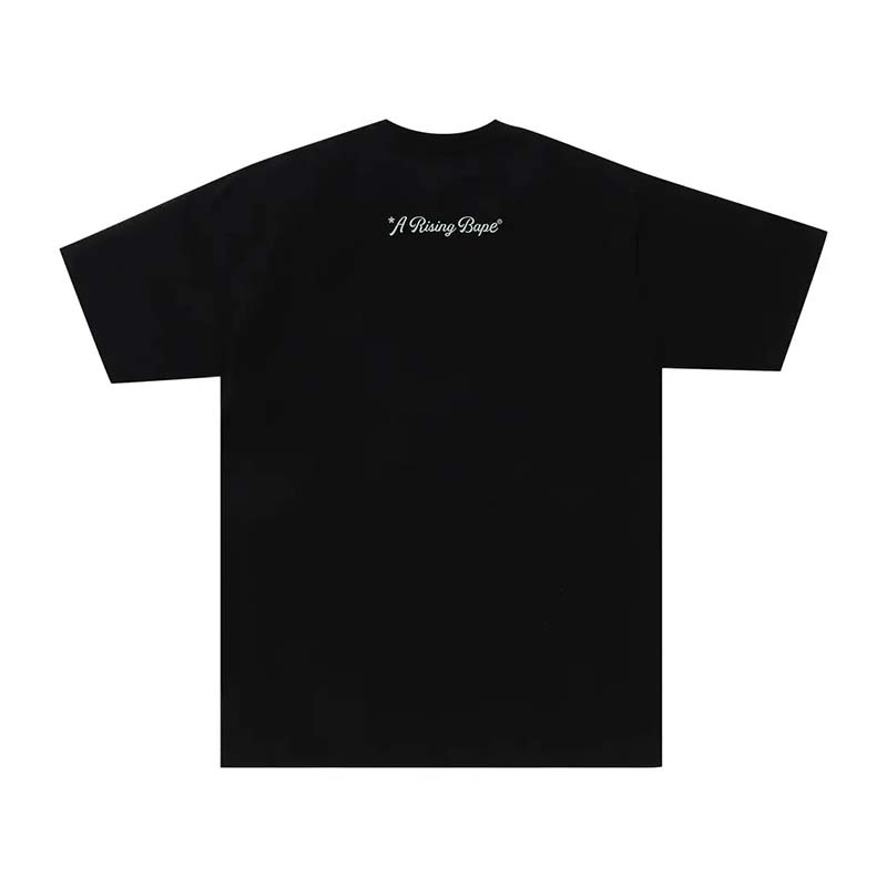 BAPE A Rising Bape Photo Tee 日出猿人頭 短袖 黑色 BAPE-608CM [台灣現貨]