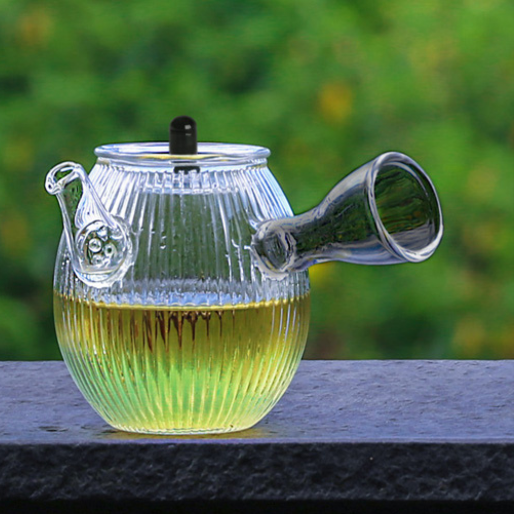 Silver Lining Glass Teapot(280ml)
