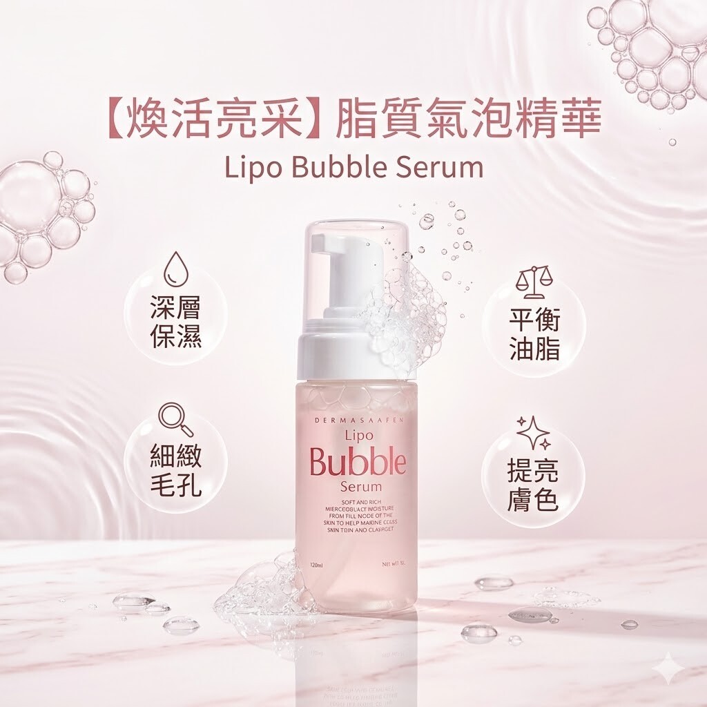 【直播】Desembre LX032538 脂質體泡泡精華 120ml