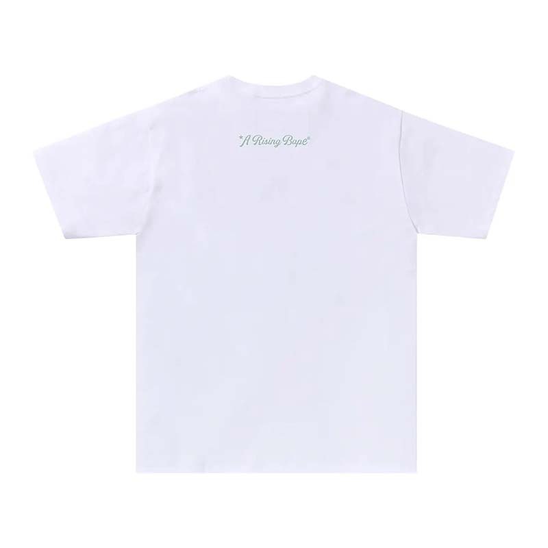 BAPE A Rising Bape Photo Tee 日出猿人頭 短袖 白色 BAPE-609CM [台灣現貨]