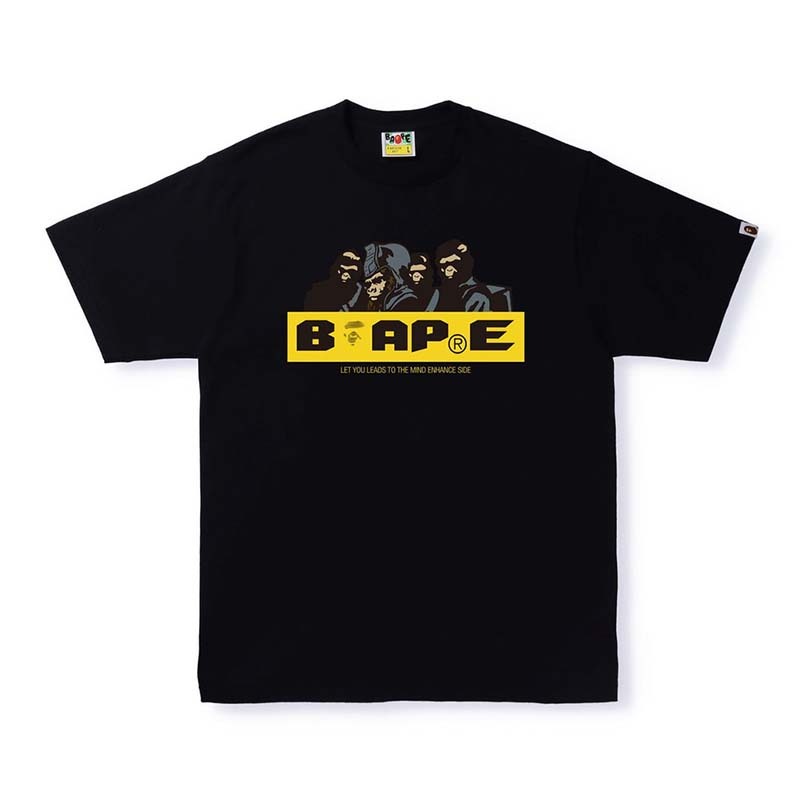 BAPE General Tee 猿人 短袖 黑色 BAPE-612CM [台灣現貨]