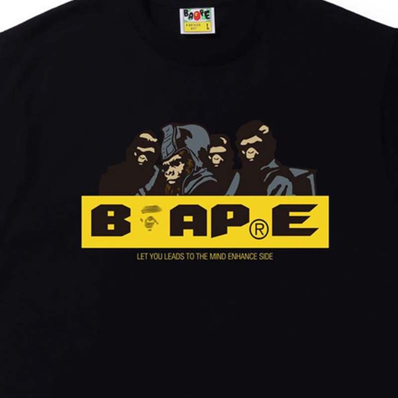 BAPE General Tee 猿人 短袖 黑色 BAPE-612CM [台灣現貨]
