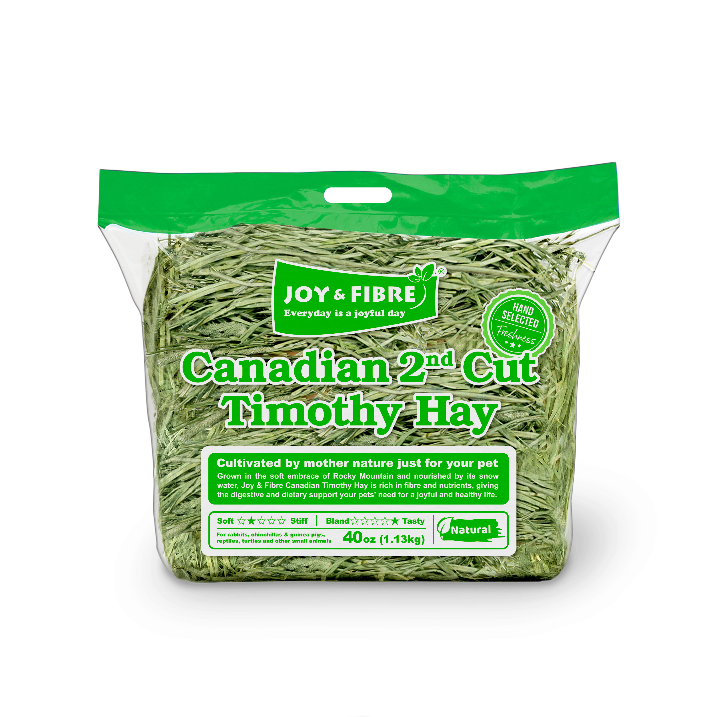 Joy & Fibre 加拿大二割提摩西草 (環保版) - 40oz