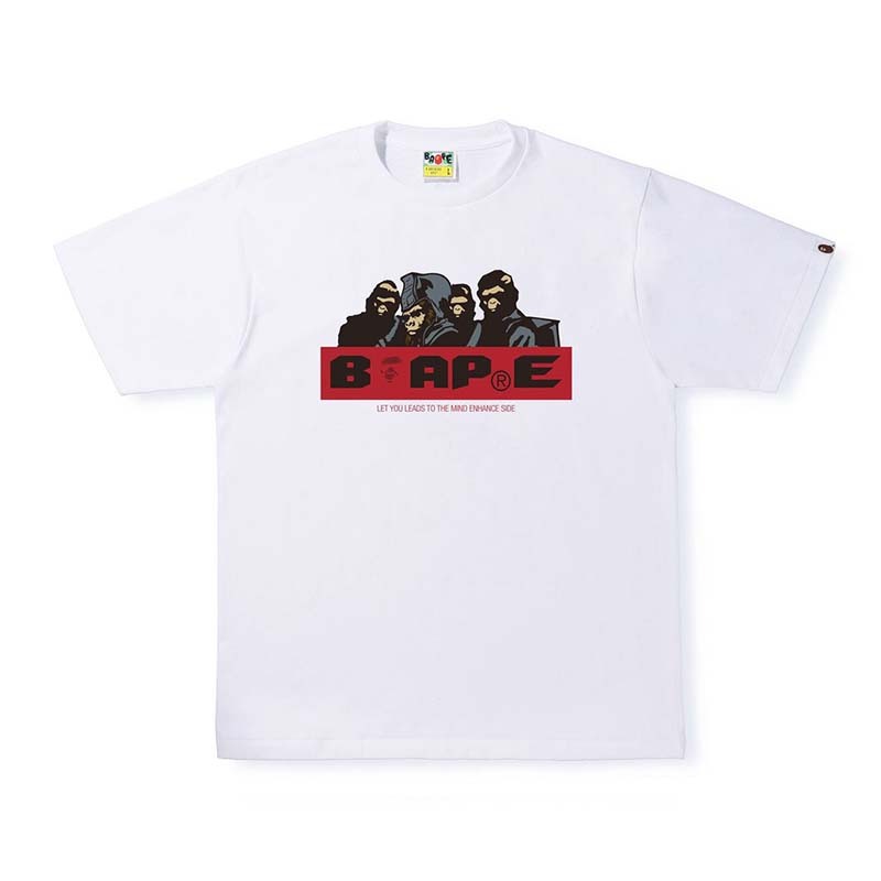 BAPE General Tee 猿人 短袖 白色 BAPE-613CM [台灣現貨]