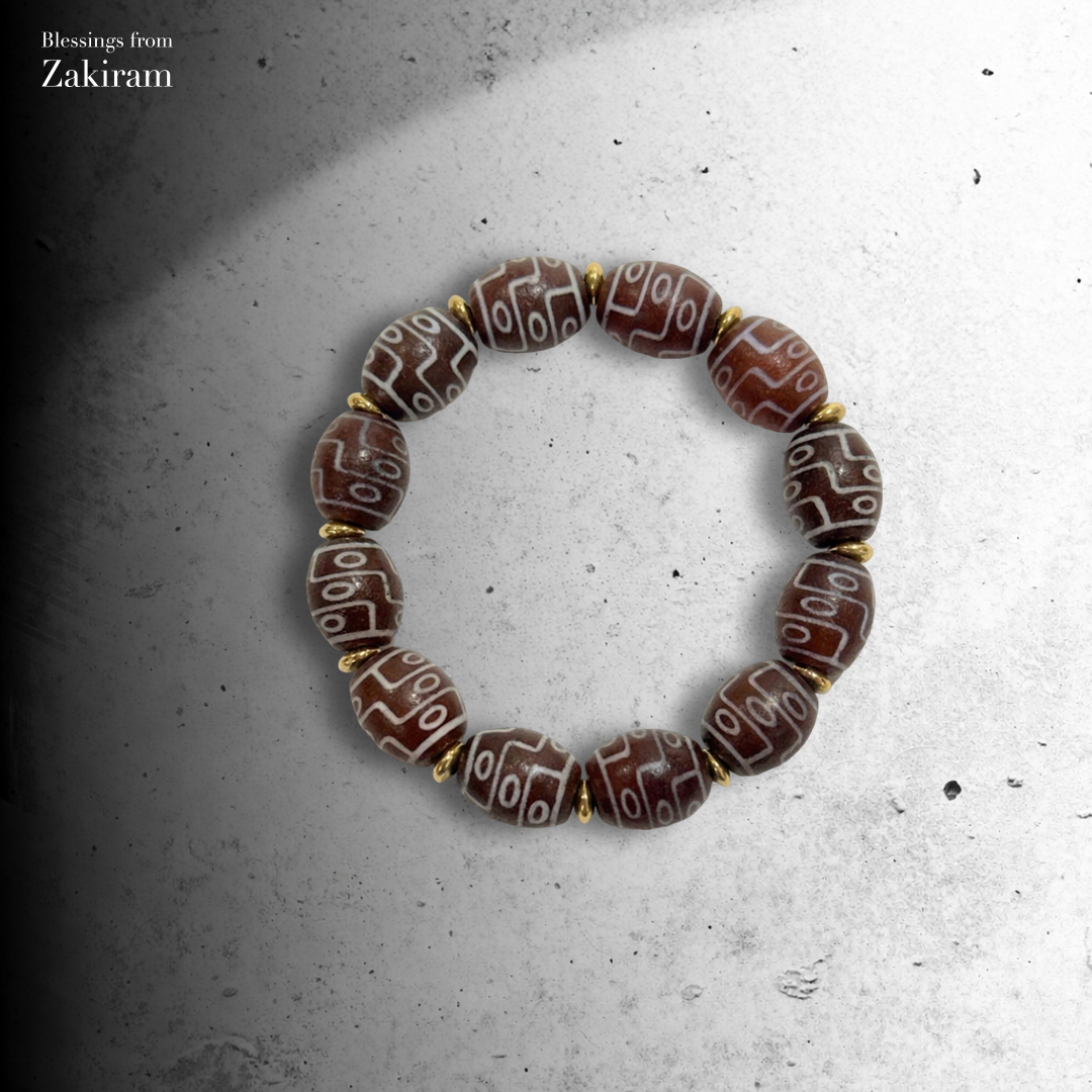 紅肉 九眼天珠 手串