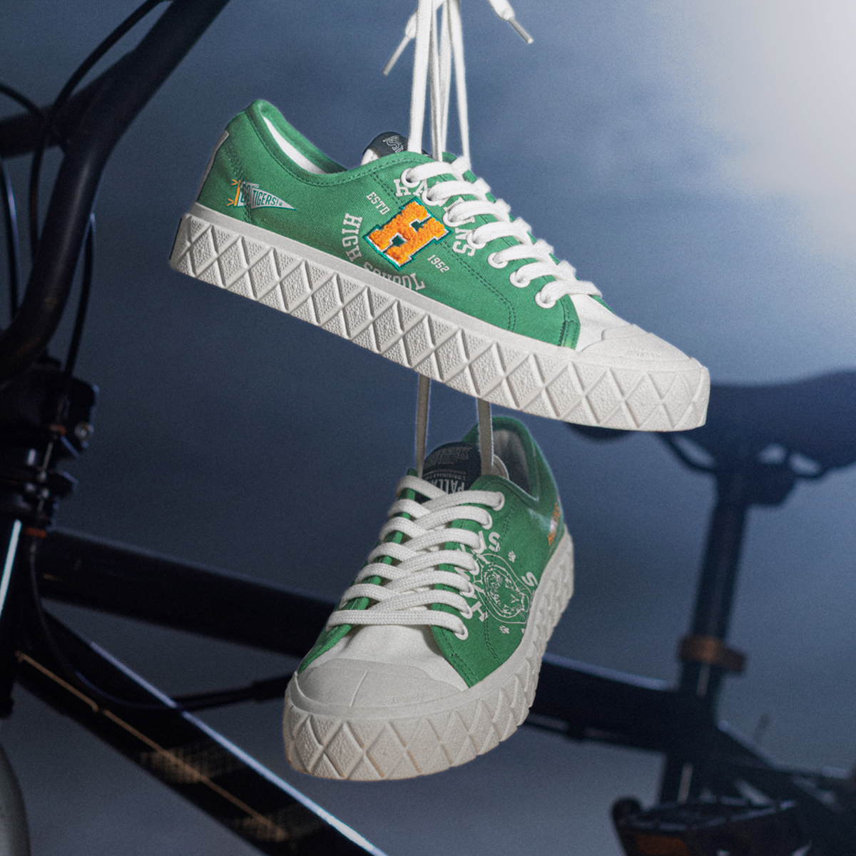 PALLADIUM X STRANGER THINGS 女裝 PALLA ACE TIGERS 帆布鞋