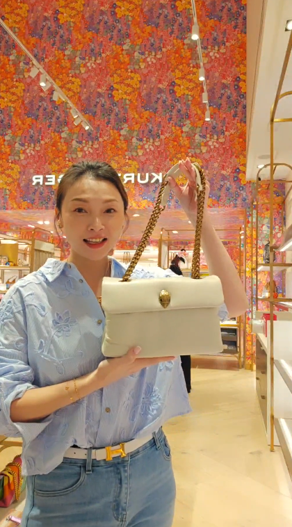 英國代購 (獨立訂單)--KG Kurt Geiger KEW BAG（MEDIUM BAG）羊皮
