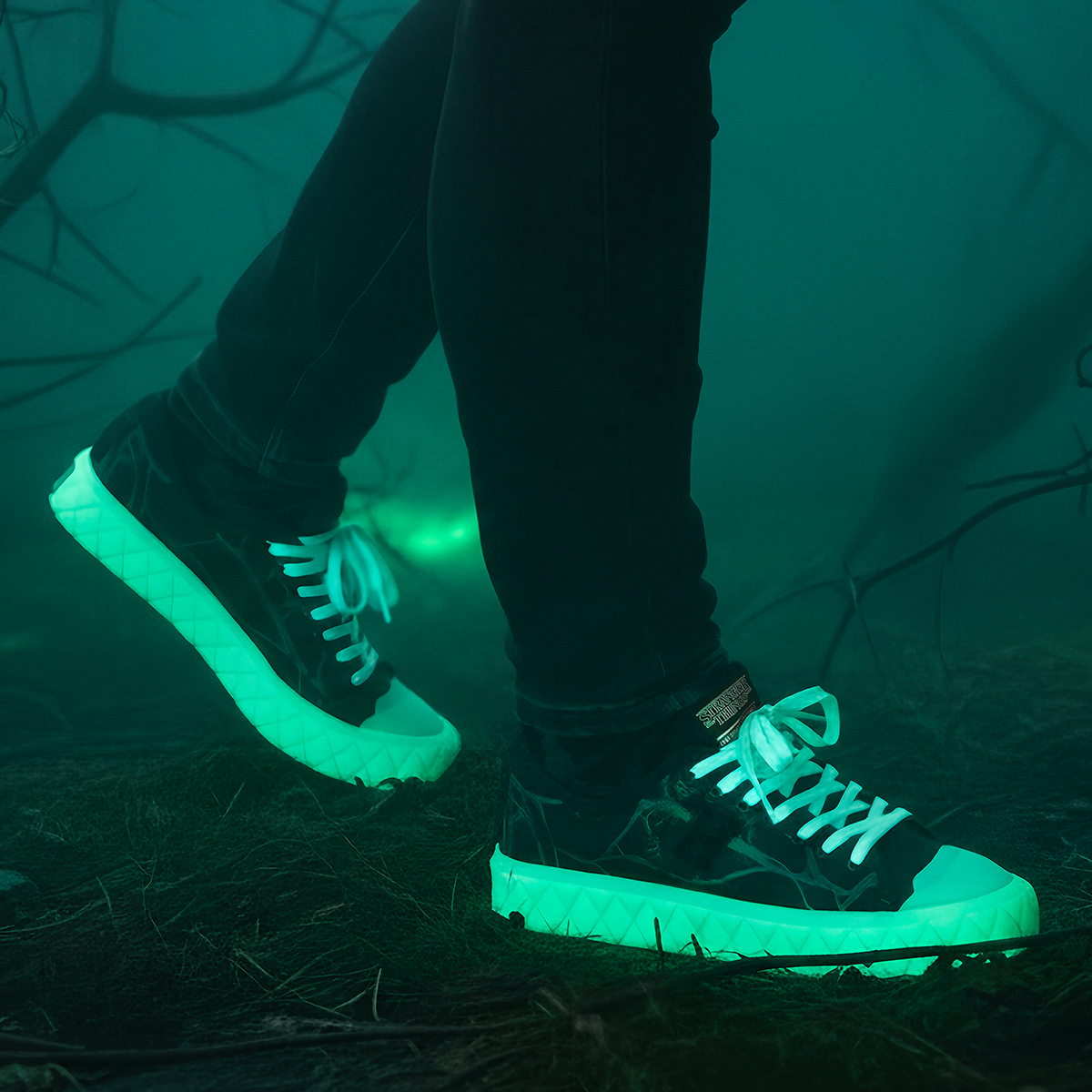 PALLADIUM X STRANGER THINGS 女裝 PALLA ACE VINES 帆布鞋