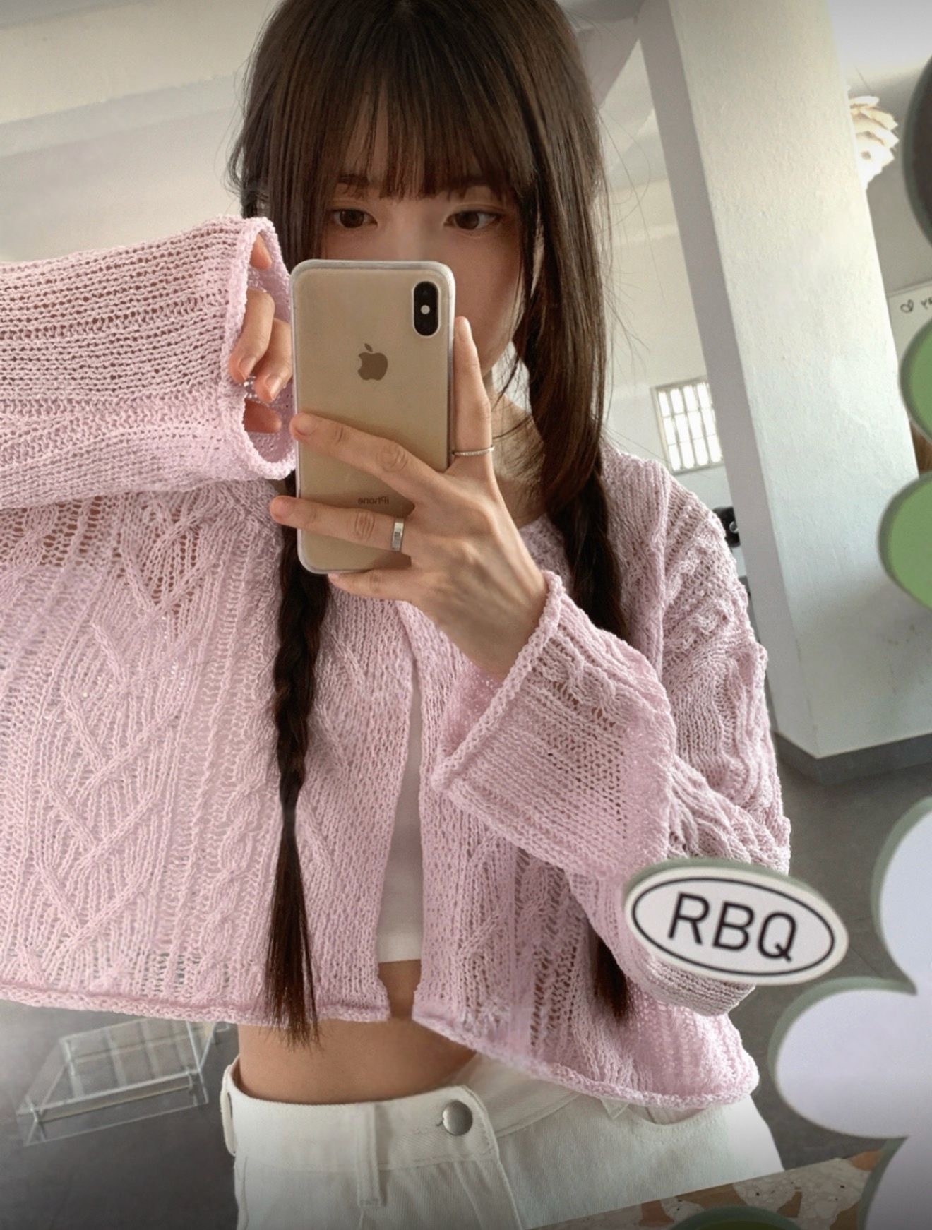 （3月韓國連線）K0462｜森系少女⋆˚✿˖° 五色入！寬鬆感單鈕麻花針織外套