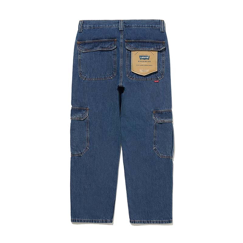 Levi's® Men's Stay Loose Cargo Pants 長褲 牛仔褲 工作褲  藍色 LEVIS-02CM [台灣現貨]