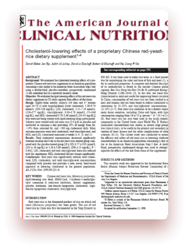 豐傑紅麴原料通過美國臨床試驗，證實為優質紅麴