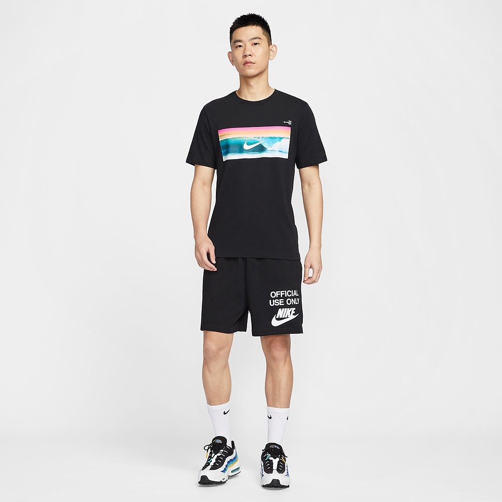 NIKE 短T AS U NSW TEE OC PHOTO 2 黑 印花 短袖 男 HJ0761-010