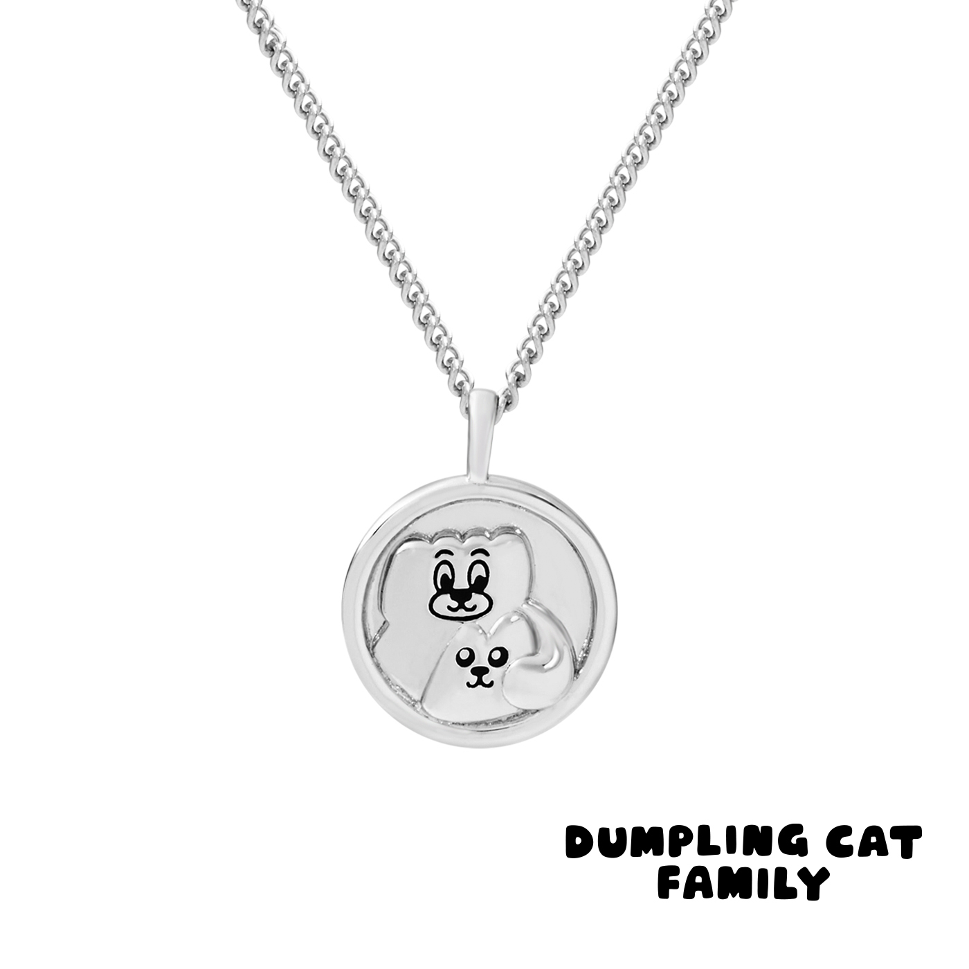 餃貓,黑貓,項鍊,平價飾品