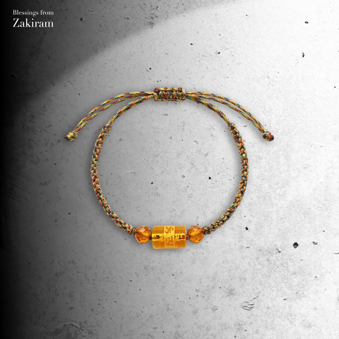 六字真言 五色線 可調節手繩