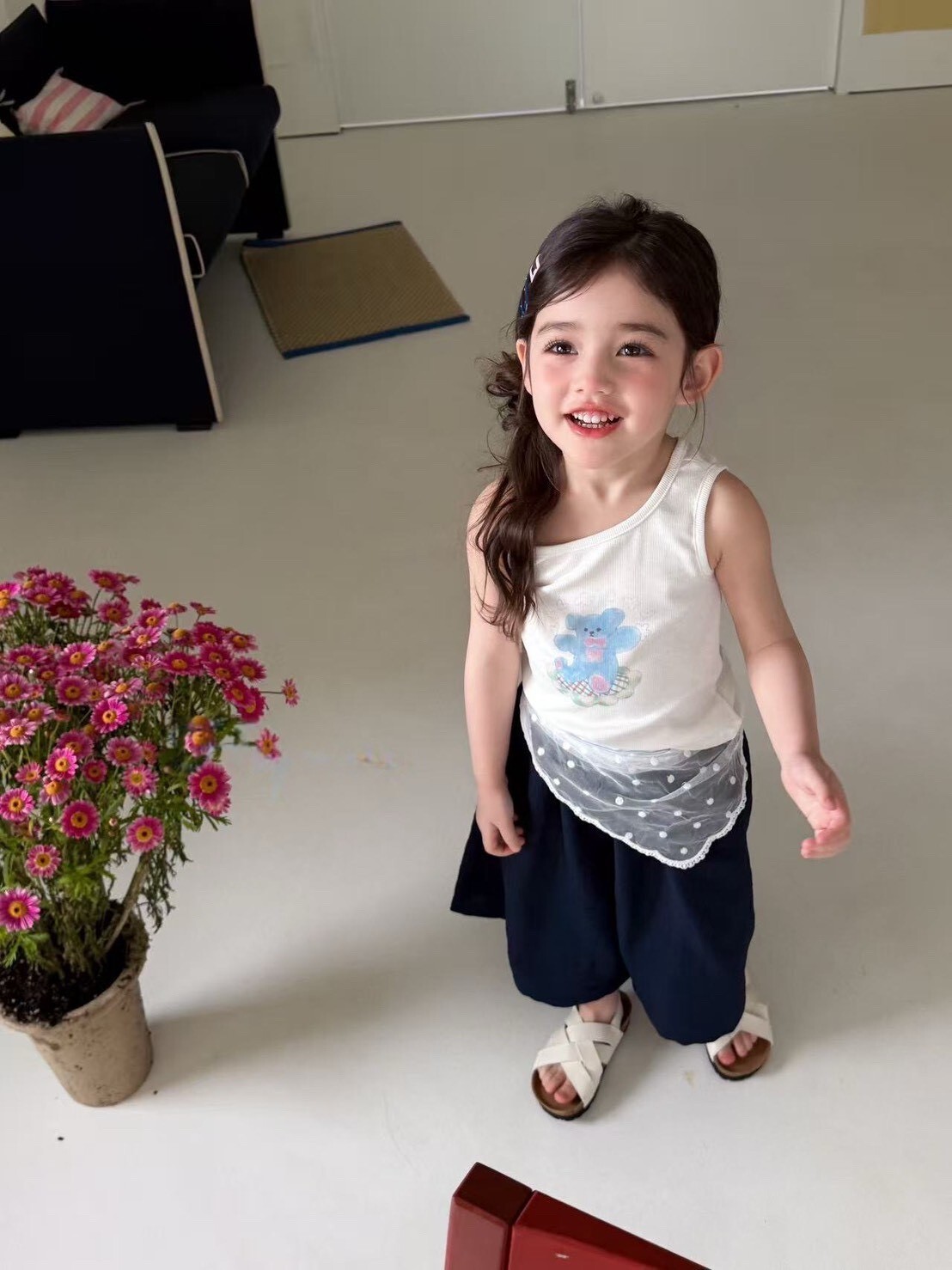 今天不想長大小熊背心