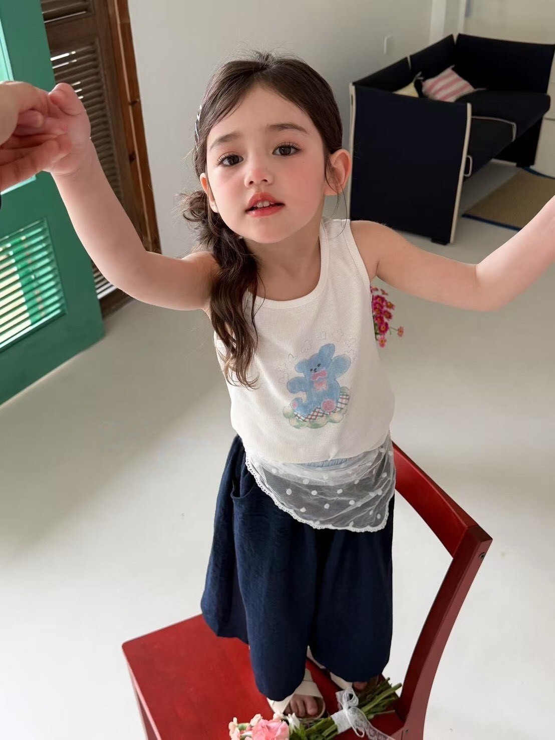 今天不想長大小熊背心