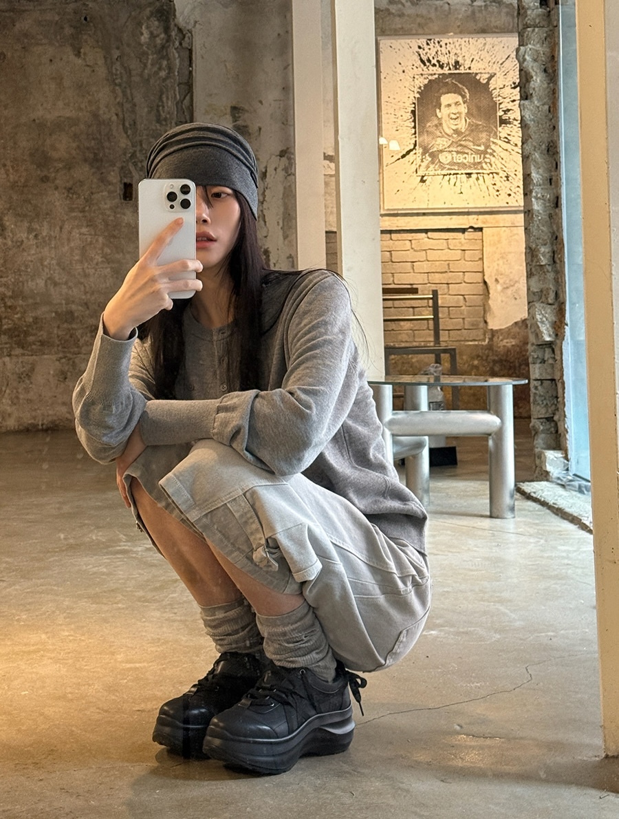 THREE TO EIGHTY PLATFORM STRAP SNEAKERS 7cm厚底鞋