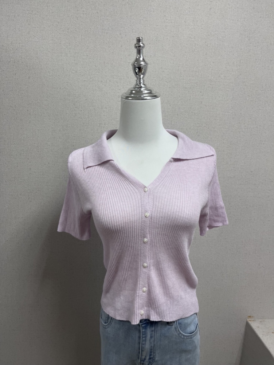 編號16(針織翻領短袖)