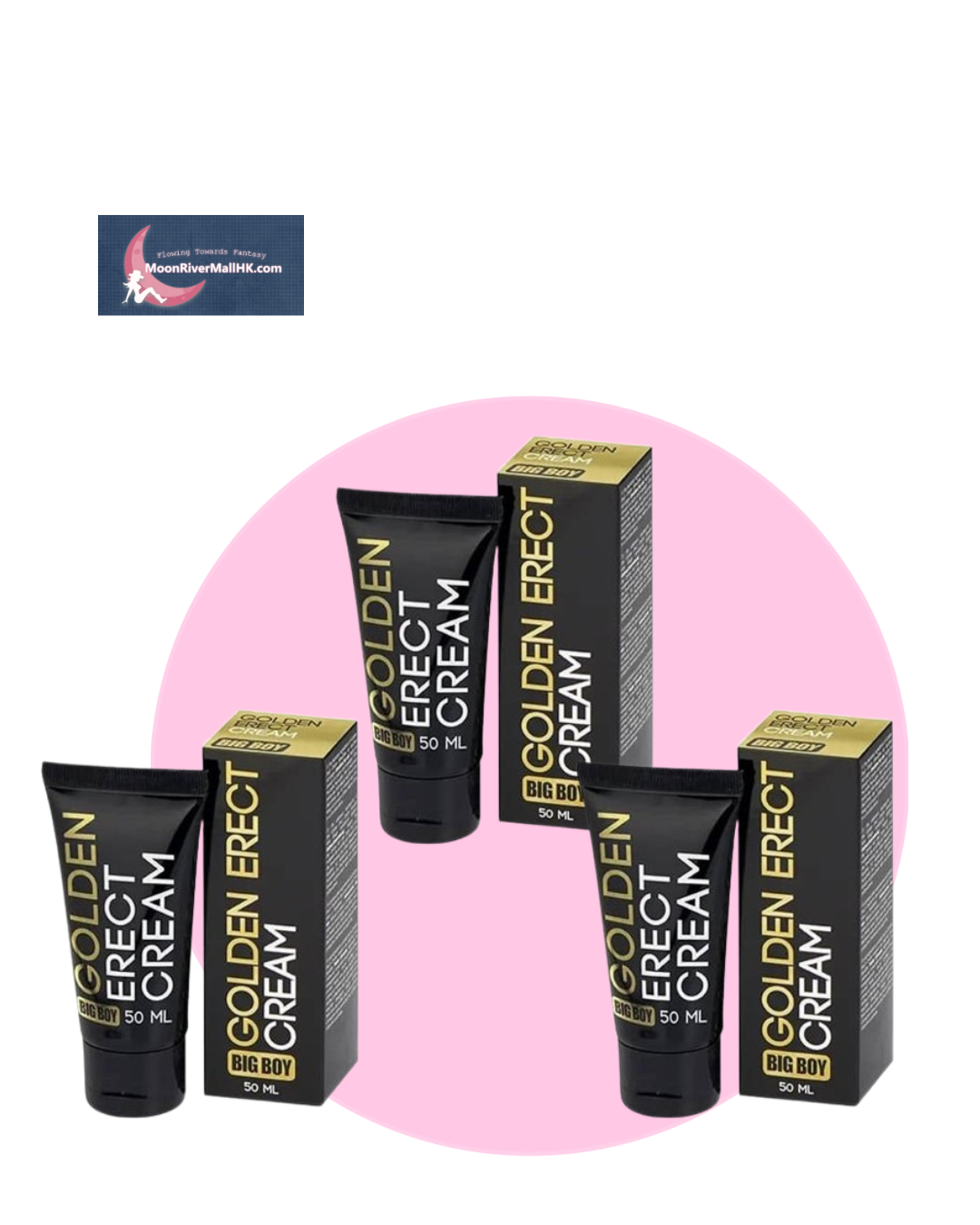 荷蘭 Cobeco Big Boy Golden XXL Penis Cream 勃起軟膏 50ml X3