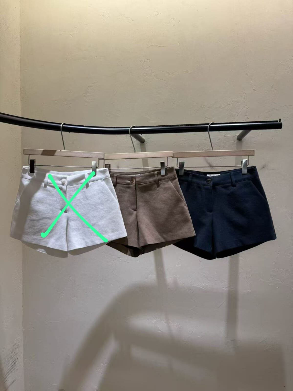 WJ6033 超百搭高腰短版休閑褲